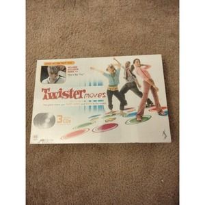 Twister Moves Game with CD's age 8+